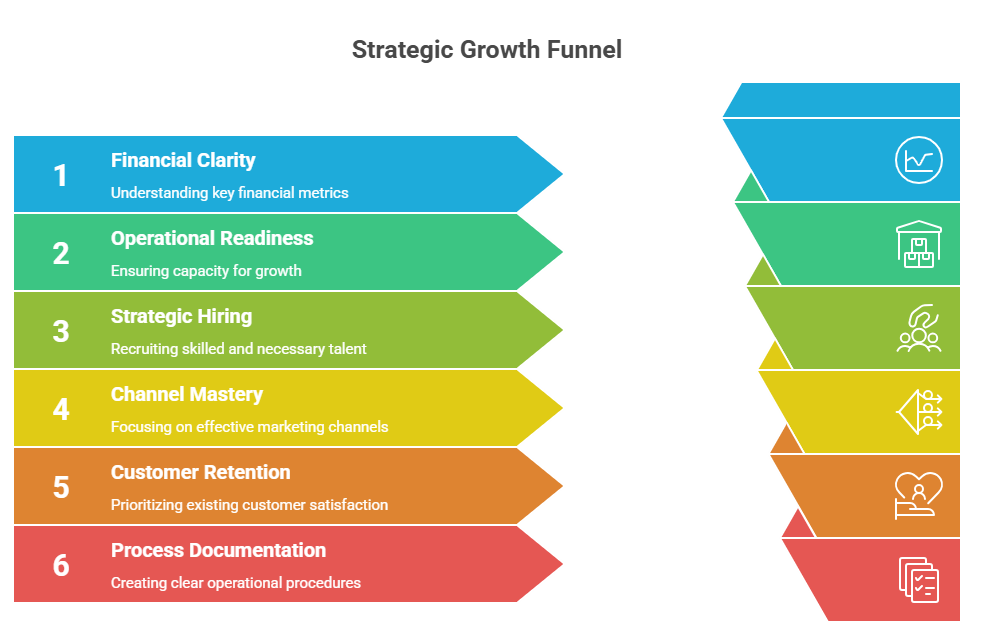 Quick checklist before you push growth again