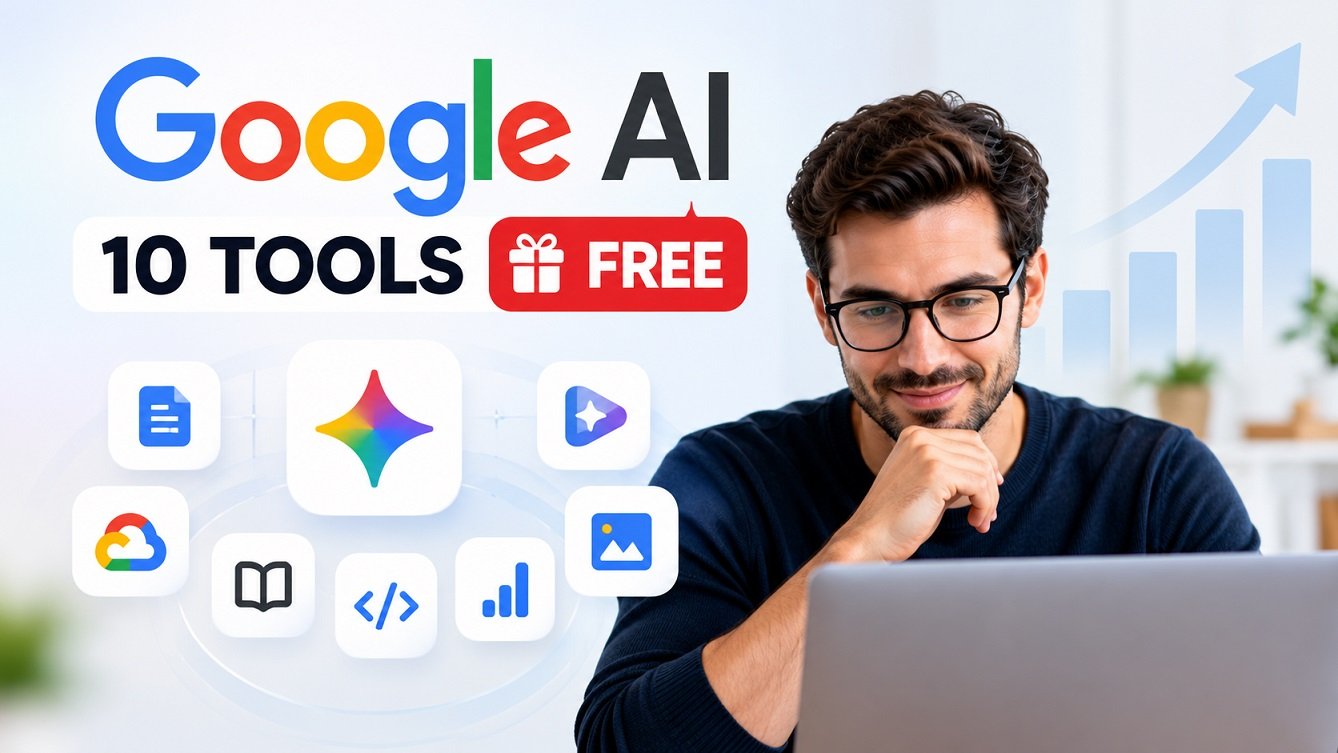 10 free AI tools from Google in 2026 for entrepreneurs and small businesses